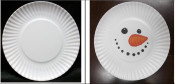 Eco-Friendly Food Storage100% Melamine Plate (TS2131)