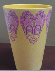 Eco-Friendly Furniture Flowerpot Mug Made of Melamine (TS4048)