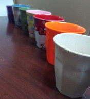 Eco-Friendly Furniture Plastic Cup Mug (TS5037)