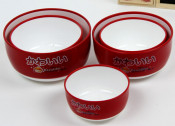 Eco-Friendly Kitchenware Christmas Food Storage with Ceramic Appearance (ML2501)