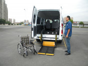 Electric Wheelchair Lift with Split Platform (WL-D-880S-1150)