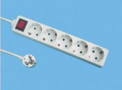 Electrical Power Sockets, Power Strips, Europe Type