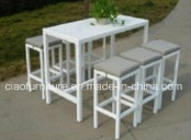 Elegant Cozy Furniture White Rattan Garden Furniture