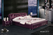 Elegant Modern Apartment Bedroom Furniture (J313)