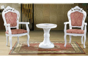 Elegant Solid Wood Leisure Chair and Table (TM-6117)