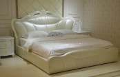 Europe Style Leather Princess Bed 22#