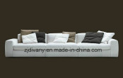 European Modern Fabric Leather Sofa D-63-D