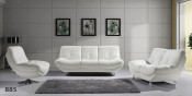 European Style Cow Leather Living Room Sofa (CG-885)