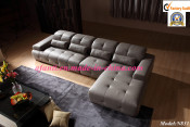 European Style Living Room Furniture Sectional Sofa with Chaise (N831)