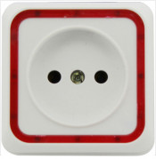 European Stype Wall Socket, Type C Surface Mounted Wall Socket, Russia Wall Socket