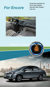Everus Entry Keyless Go Smart Key Push Button Remote Start Can-Bus Alarm for Honda