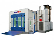 Excellent Powder Coating Commercial Spray Booths with Riello Burner