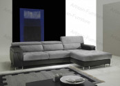 Fabric Chaise Lounge Sofa Settee (JP-sf-320-1)