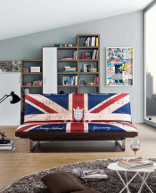 Fabric Functional Sofa Cum Bed for Living Room