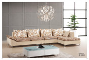 Fabric Living Room Corner Sofa Furniture (DF-132)