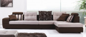 Fabric Living Room Sectional Corner Sofa Furniture (AFT-2066)