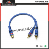 Factory High Quality Audio Cable Y-RCA Cable (Y-005)