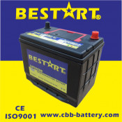 Factory Price JIS 60ah 12V Sealed Mf Auto Battery Car Battery 55D26r-Mf
