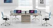 Fashion 4 Seats Workstation for Office Use (HF-CB004)