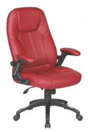 Fashionable PU Leather High Back Office Executive Swivel Chair (Fs-8715)