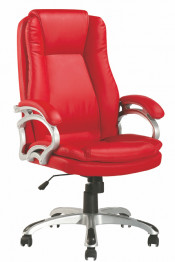Fashionable PU Leather High Back Office Executive Swivel Chair (Fs-8718)