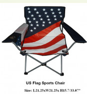 Flag Folding Chair Flag Beach Chair Camping Chair Folding Chair