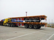 Flat Bed Truck Trailer for Sale