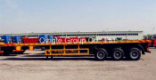 Flatbed Container Transport Semi Trailer (QDT9352TJZG)
