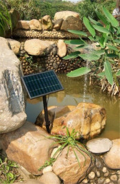 Floating Solar Water Fountain for Garden