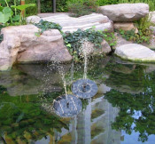 Floating Solar Water Pump Fountain