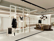 Floor Display for Ladies Fashion Clothes Shop