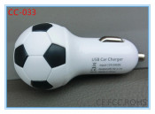 Football Shape2.1A USB Car Charger