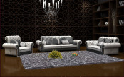 Foshan Shunde Living Room Furniture Latest Design Leather Sofa (CG-20112)