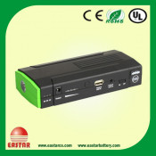 Free Sample Jump Starter 13600mAh Two USB Output Portable Car Emergency Power Supplier Car Jump Starter for Laptop Auto