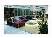French Modern Fabric Sofa (LS-103 & T-53B & PS-S0304)