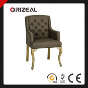French Wing Chair with Buttoning (OZ-SW-024)