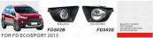 Front Fog Lamp for Ford Ecosport 2013