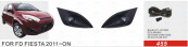 Front Fog Lamp for Ford Fiesta 2011-on
