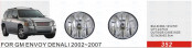 Front Fog Lamp for Gmc Enovy Denali 2002-2007