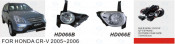 Front Fog Lamp for Honda CRV 2005-2006