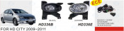 Front Fog Lamp for Honda City 2009-2011