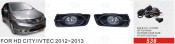 Front Fog Lamp for Honda City/Ivtec 2012-2013
