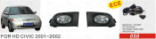 Front Fog Lamp for Honda Civic 2001-2002