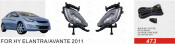 Front Fog Lamp for Hyundai Elantra/Avante 2011