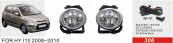Front Fog Lamp for Hyundai I10 2008-2010
