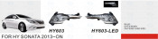 Front Fog Lamp for Hyundai Sonata 2013-on