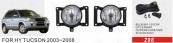 Front Fog Lamp for Hyundai Tucson 2003-2008