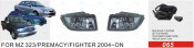 Front Fog Lamp for Mazda 323/Premacy/Fighter 2004-on