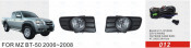 Front Fog Lamp for Mazda Bt-50 2006-2008