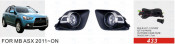 Front Fog Lamp for Mitsubishi Asx 2011-on